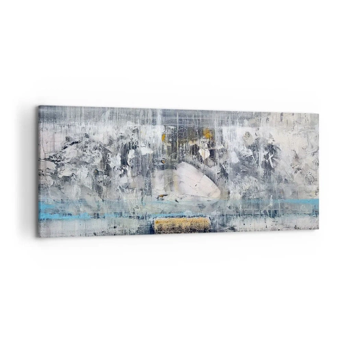 Obraz na plátne - Ako na ľade, tak aj na hrude - 120x50 cm
