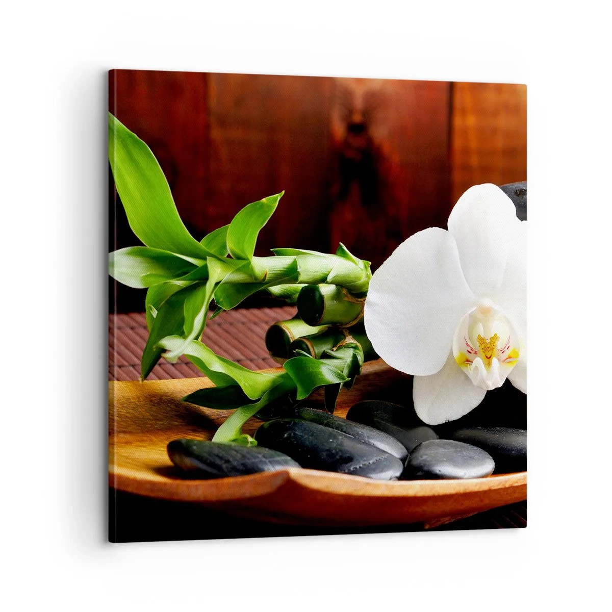 Obraz na plátne - Oddajte sa dotyku prírody - 60x60 cm