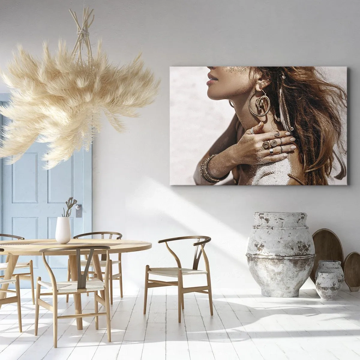 Obraz na plátne - Kráľovná divokej pláže - 100x70 cm