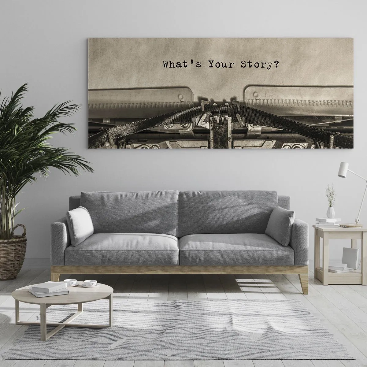 Obraz na skle - Povedz mi - 120x50 cm