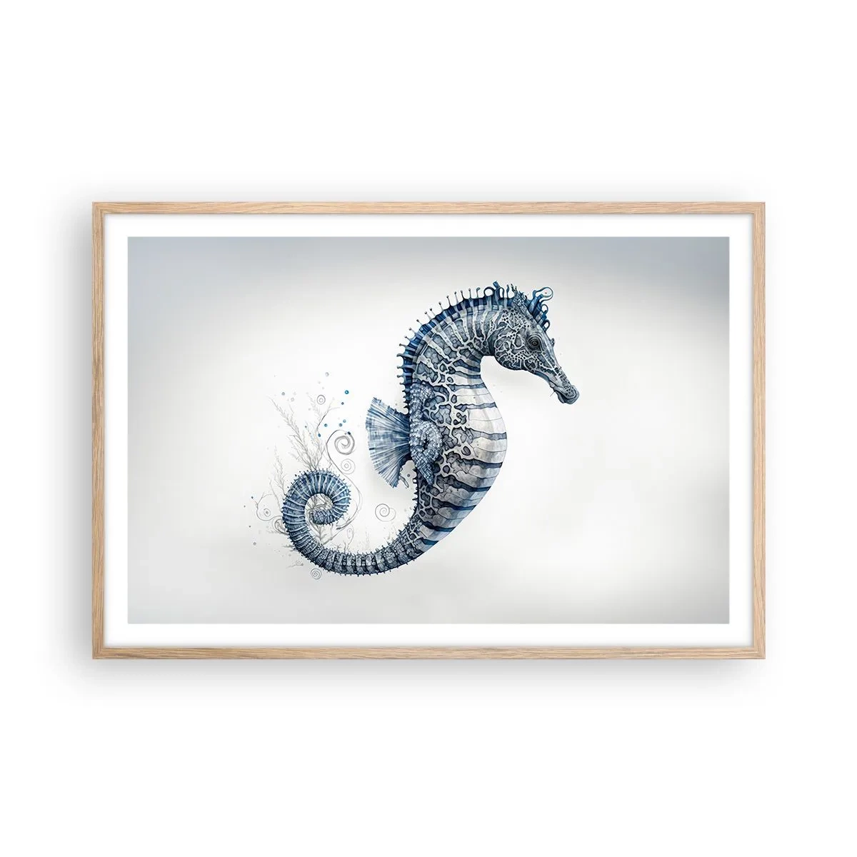 Plagát v ráme zo svetlého duba - Jemný vtip prírody - 91x61 cm