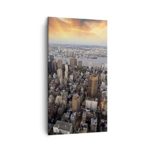 Obraz na plátne - Búšiace srdce našej doby - 45x80 cm