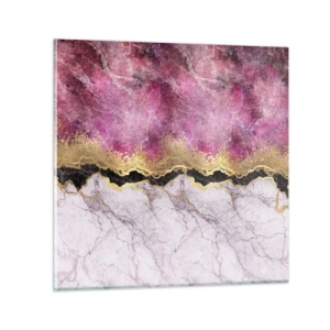 Obraz na skle - Na hranici - 70x70 cm