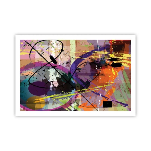 Plagát - Možno priamo alebo okolo - 91x61 cm