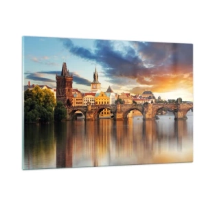 Obraz na skle - Krásna od pradávna - 120x80 cm