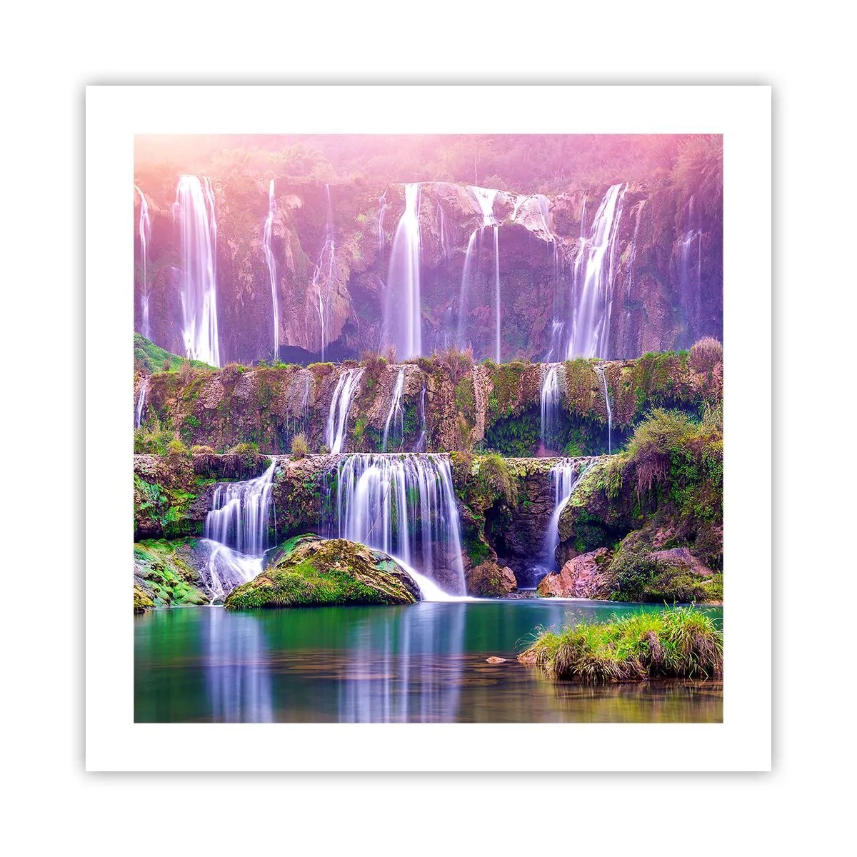 Plagát - Schody do neba - 50x50 cm