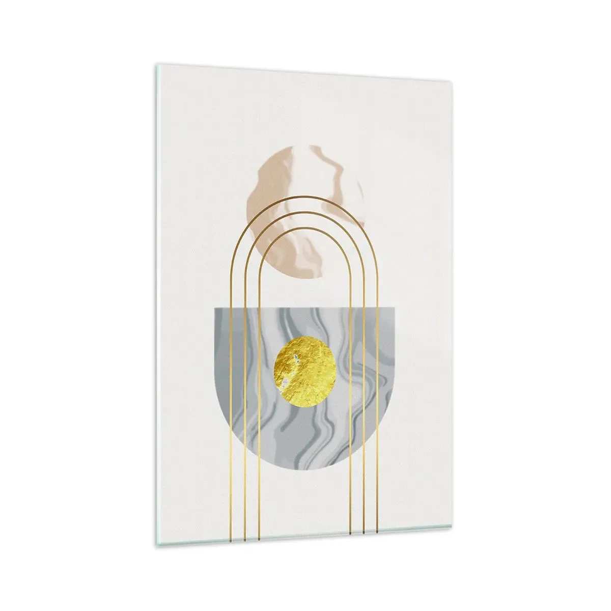 Obraz na skle - Jas a žiarivosť - 80x120 cm