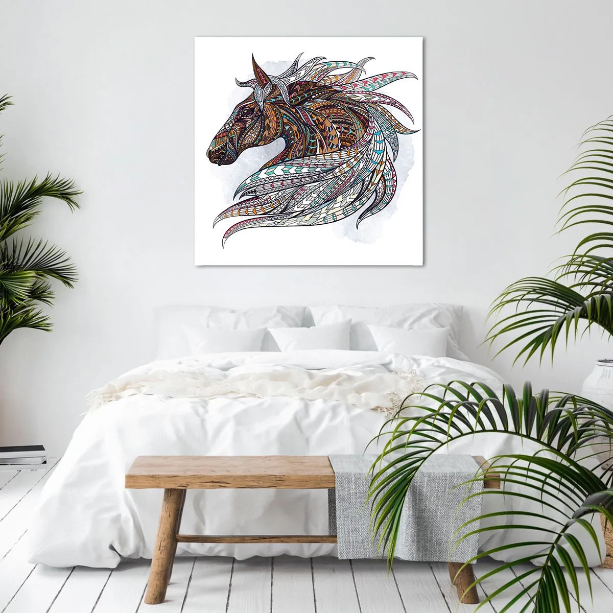 Obraz na plátne - Keltský vojnový or - 70x70 cm