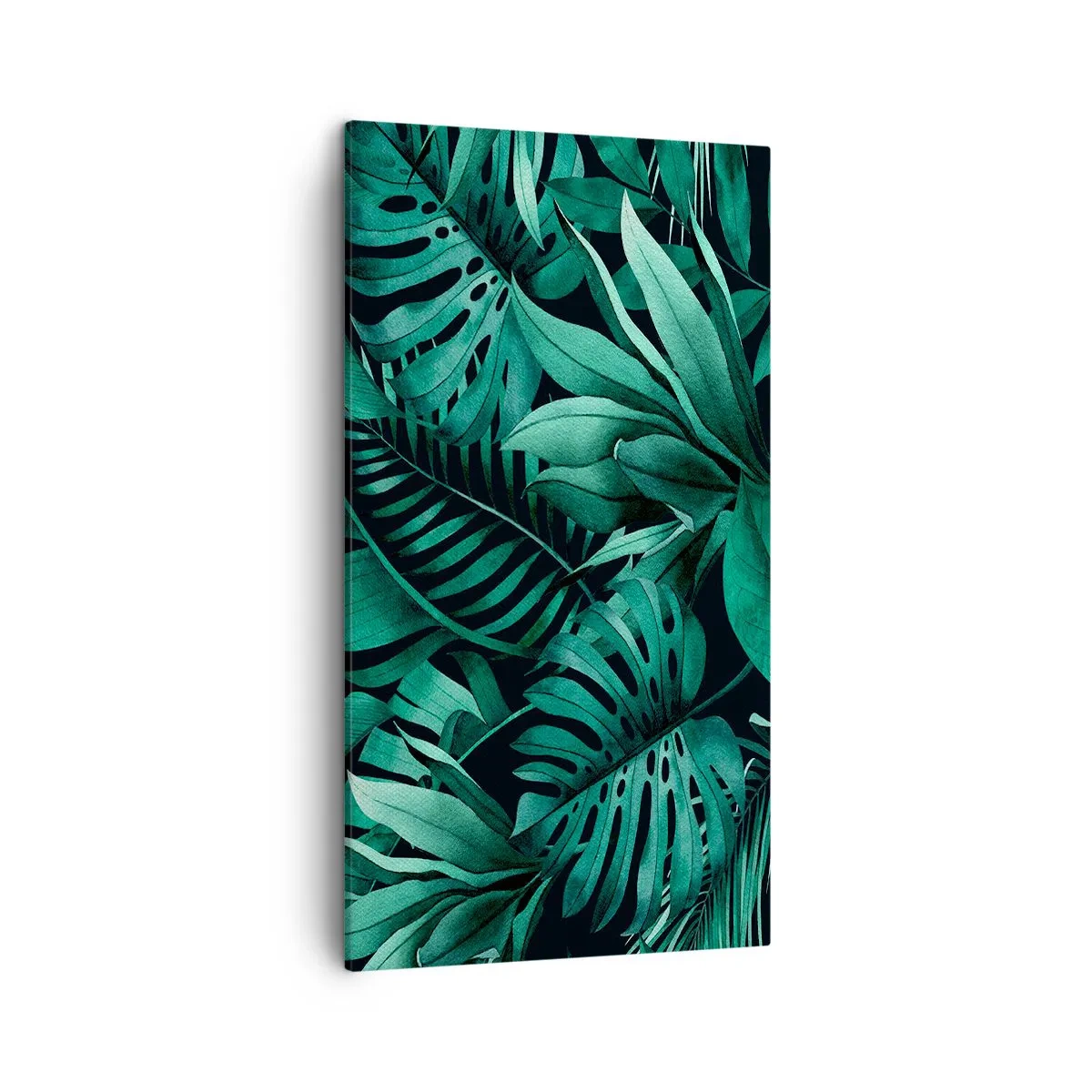 Obraz na plátne - Hĺbka tropickej zelene - 45x80 cm
