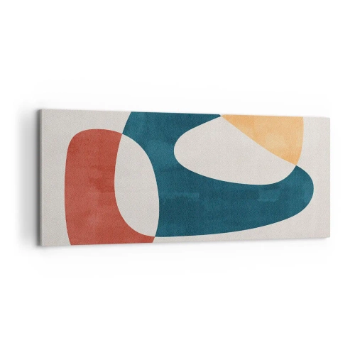 Obraz na plátne - Vplyvy a metamorfózy - 100x40 cm