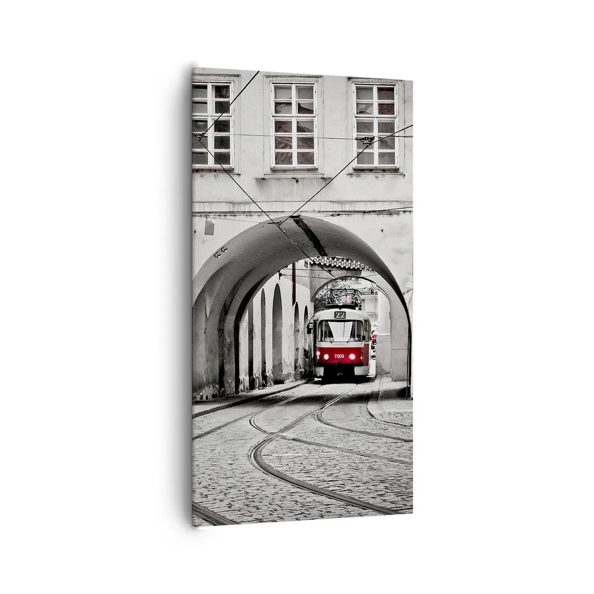 Obraz na plátne - Mestským labyrintom - 65x120 cm