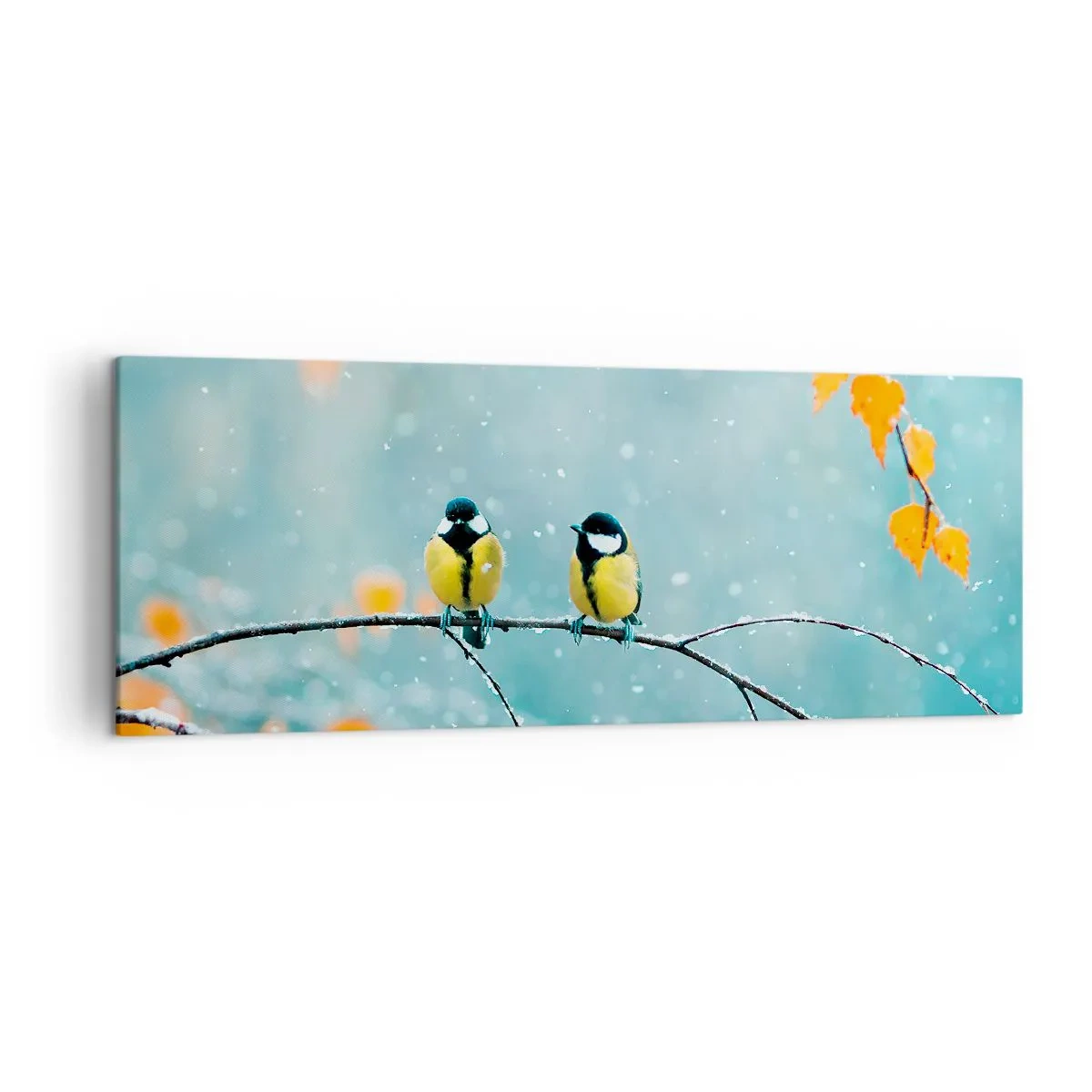 Obraz na plátne - Vtáčie klebety - 140x50 cm