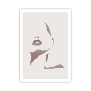 Plagát - Stvorená zo svetla a tieňa - 70x100 cm