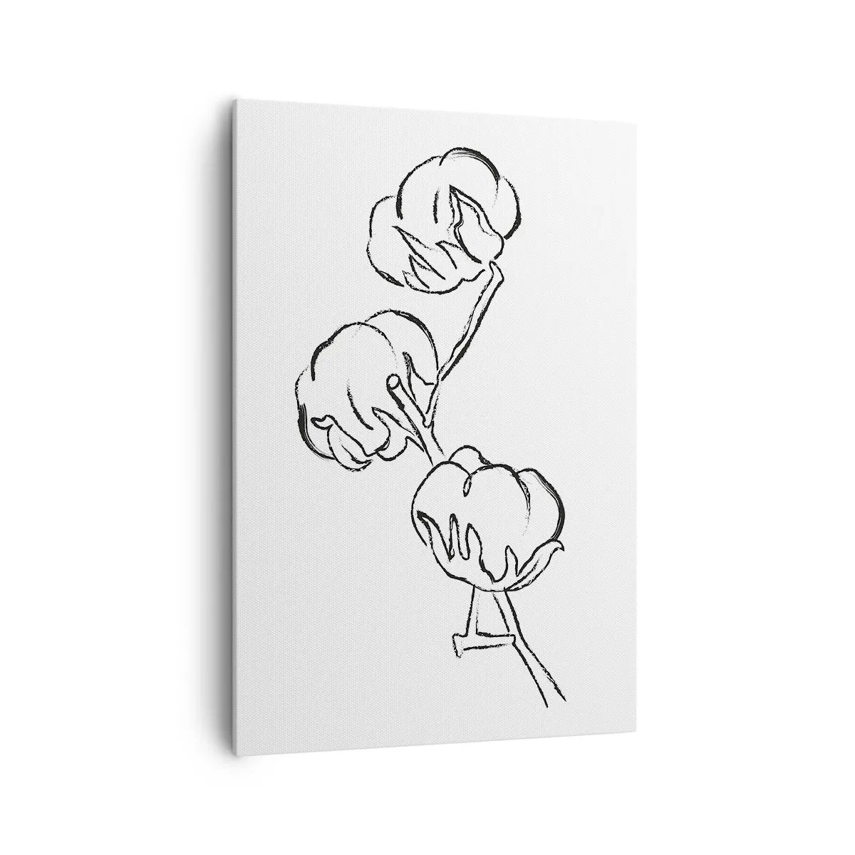 Obraz na plátne - Bavlnené páperie - 70x100 cm