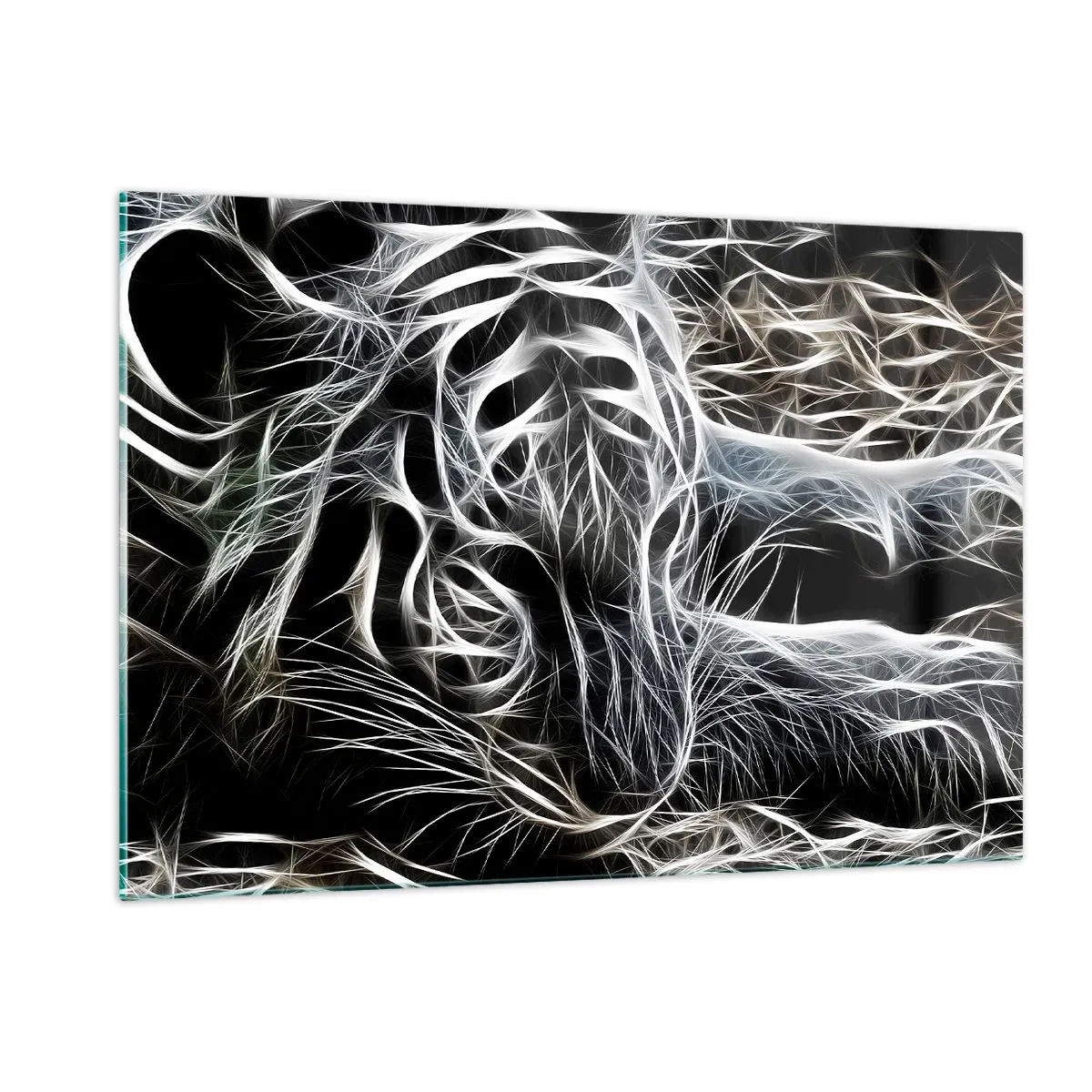 Obraz na skle - Štúdia mačacej ľahkosti - 120x80 cm