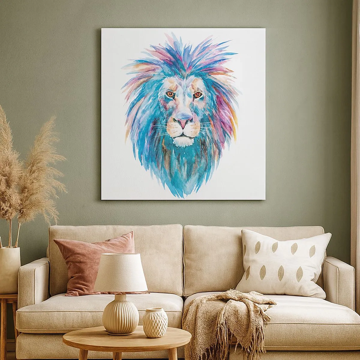 Obraz na plátne - Elektrizujúca aura - 30x30 cm