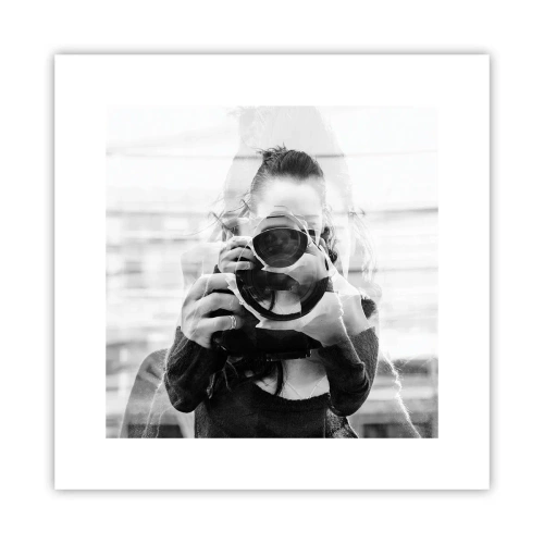 Plagát - Tvorca a materiál - 30x30 cm