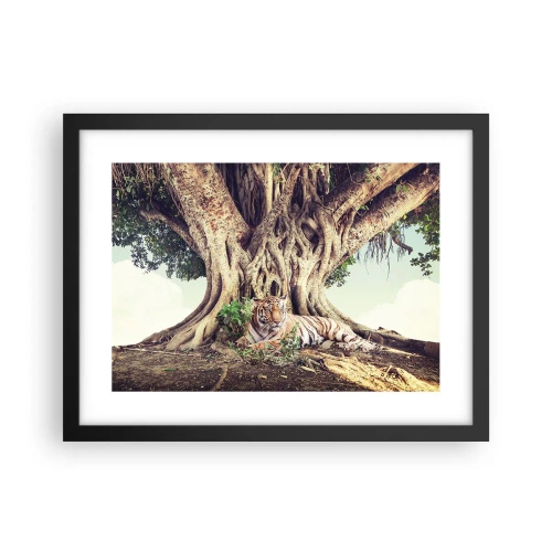 Plagát v čiernom ráme - Pohľad z knihy Mojžišovej - 40x30 cm