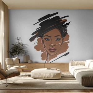 Fototapeta Premium Canvas - Sladká ako čokoláda - Žena, Móda, Portrét ženy - 300x210 cm