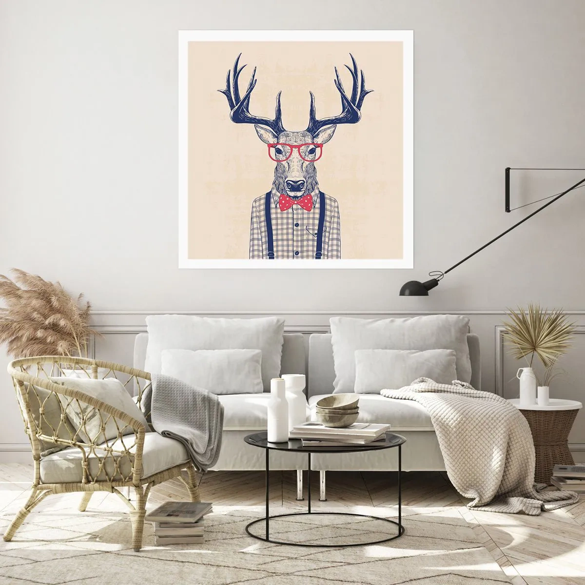 Plagát - Zábavná extravagancia - 60x60 cm