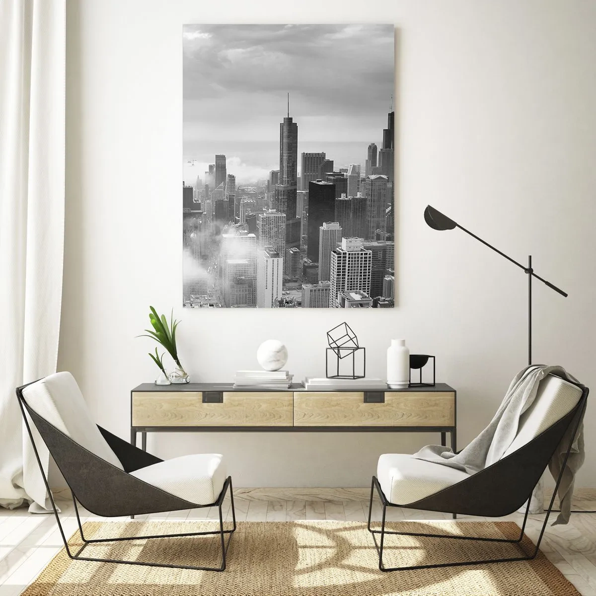 Obraz na skle - Americká krajina - 80x120 cm