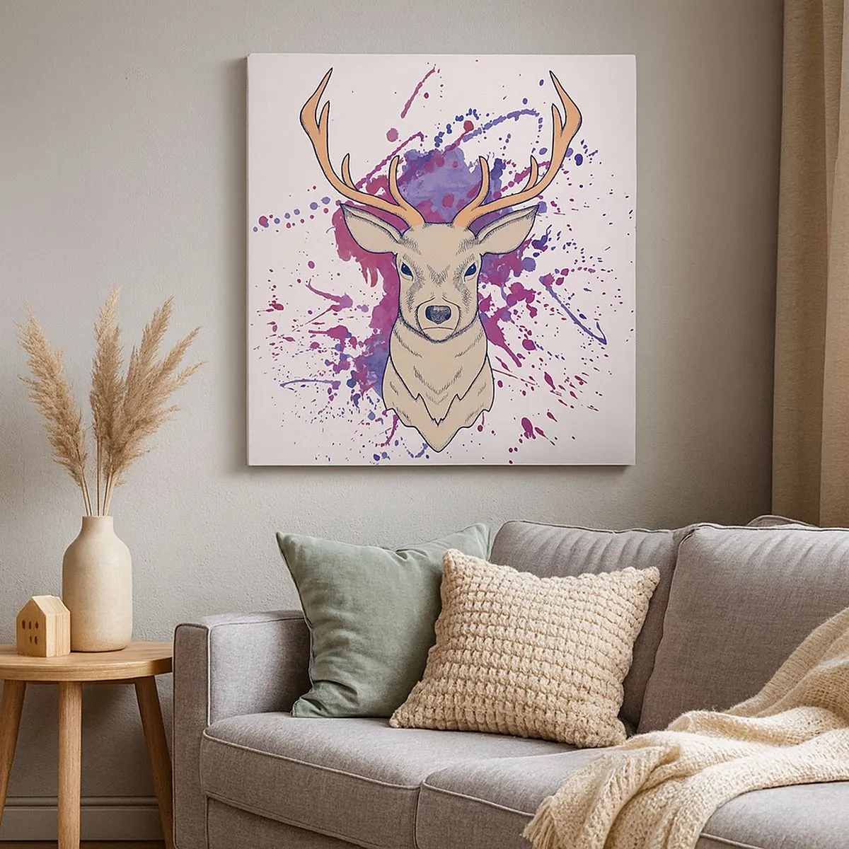 Obraz na plátne - Odvaha a rovnováha - 30x30 cm