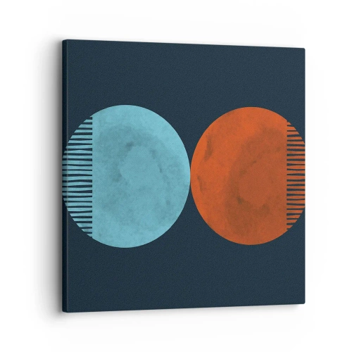 Obraz na plátne - Iba geometria? - 30x30 cm