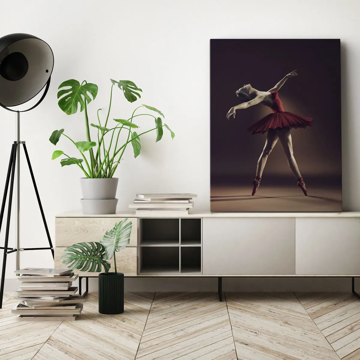 Obraz na plátne - Prima balerína - 50x70 cm