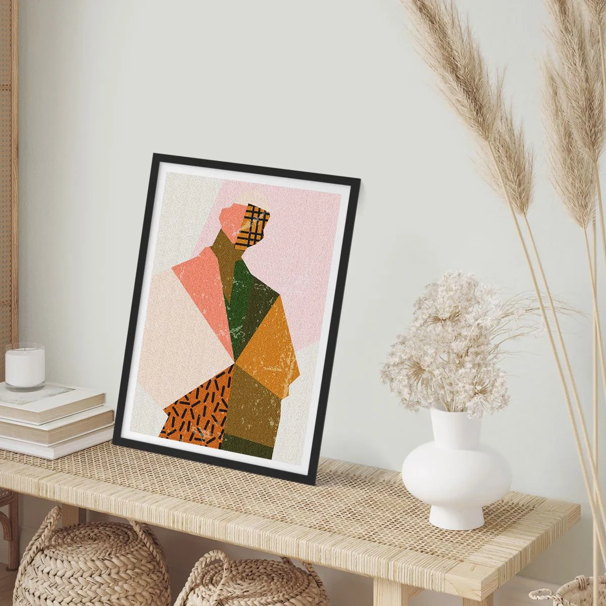 Plagát v čiernom ráme - Človek – zložitá bytosť - 70x100 cm