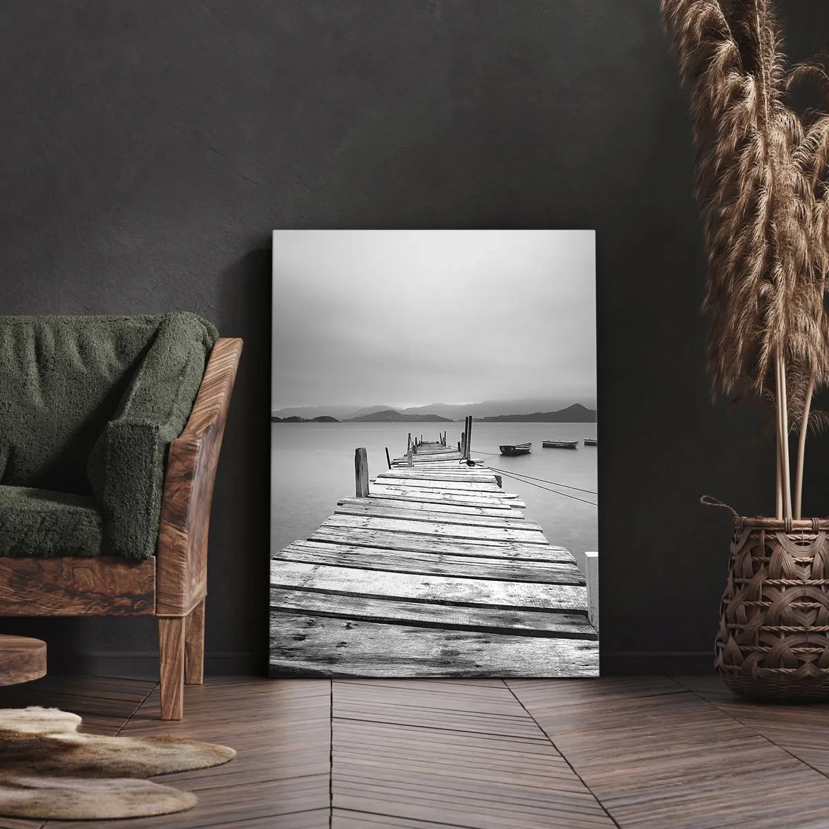 Obraz na plátne - Za horami, za morom  - 45x80 cm