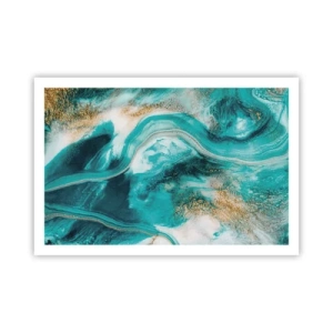 Plagát - Rieka zlata - 91x61 cm