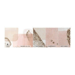 Vzorka fototapety Premium Sand - Pohľad cez farby - Abstrakcia, Kus, Moderný vzor - 100x30 cm