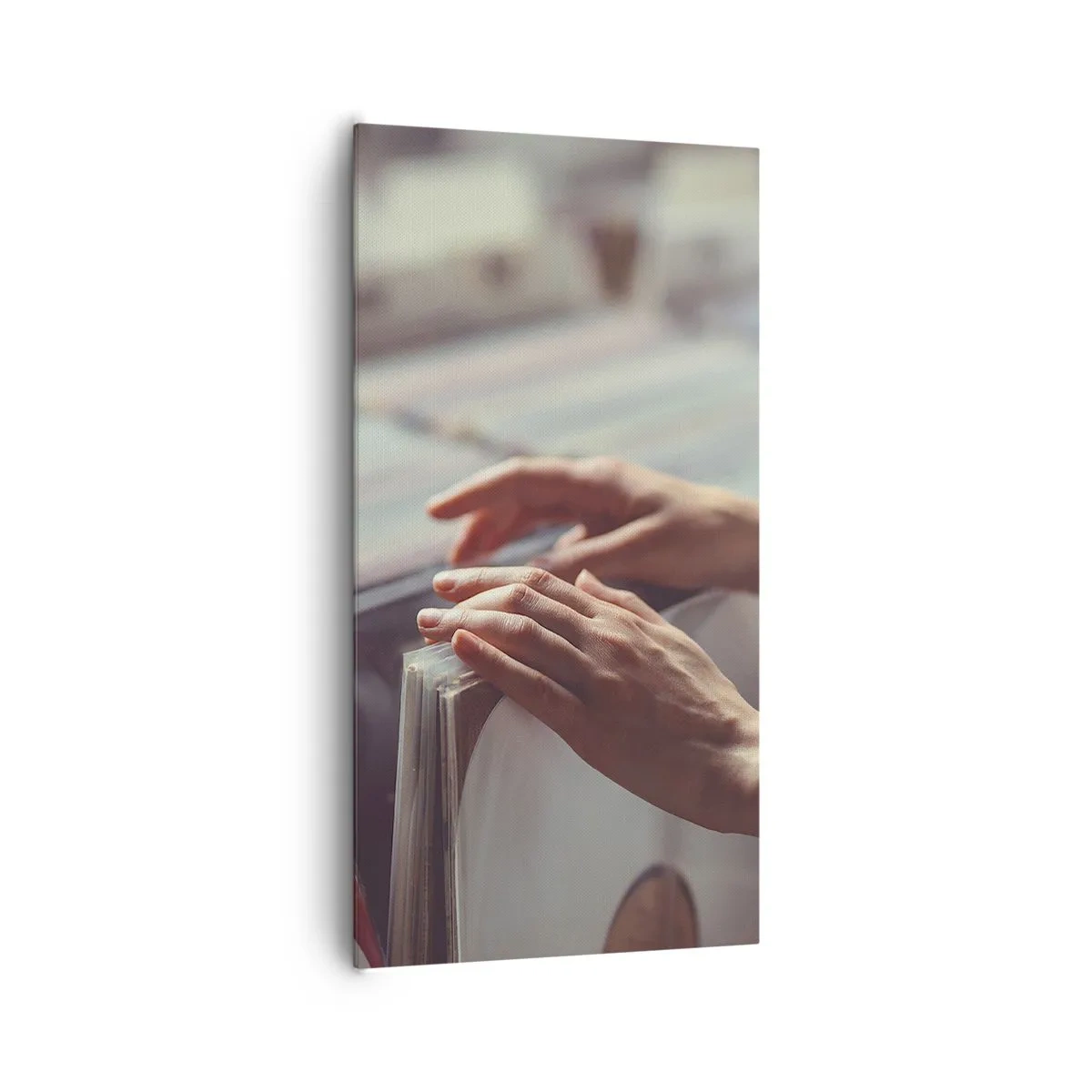 Obraz na plátne - Hľadanie emócií - 65x120 cm