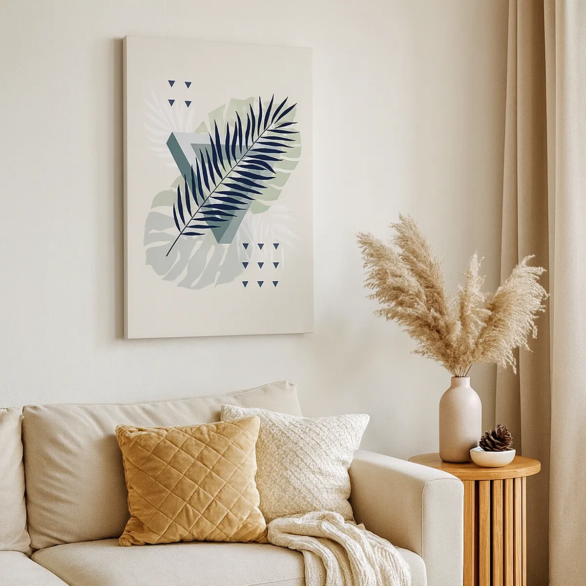 Obraz na plátne - Príroda a geometria – dva poriadky? - 50x70 cm