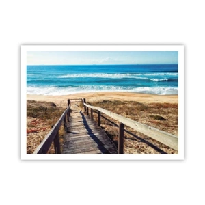 Plagát - Bež! - 100x70 cm