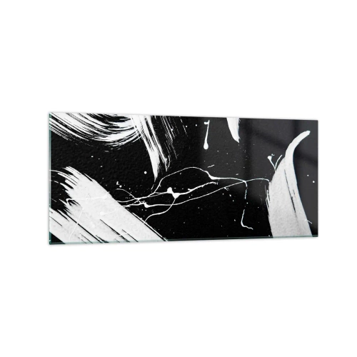 Obraz na skle - Prelomiť temnotu - 120x50 cm