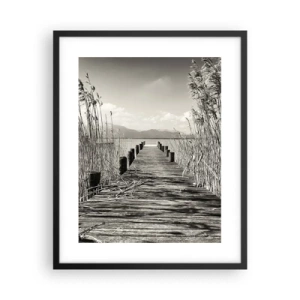 Plagát v čiernom ráme - V ústraní tráv - 40x50 cm
