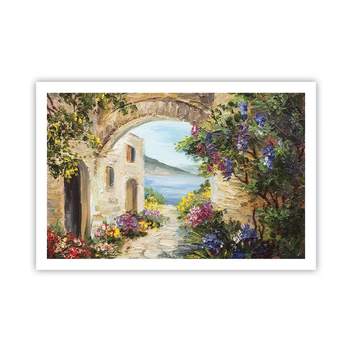 Plagát - Pôvab pobrežnej krajiny - 91x61 cm