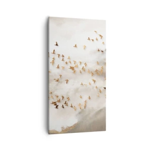 Obraz na plátne - Už je čas... - 55x100 cm