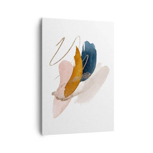 Obraz na plátne - Okrídlená kompozícia - 70x100 cm