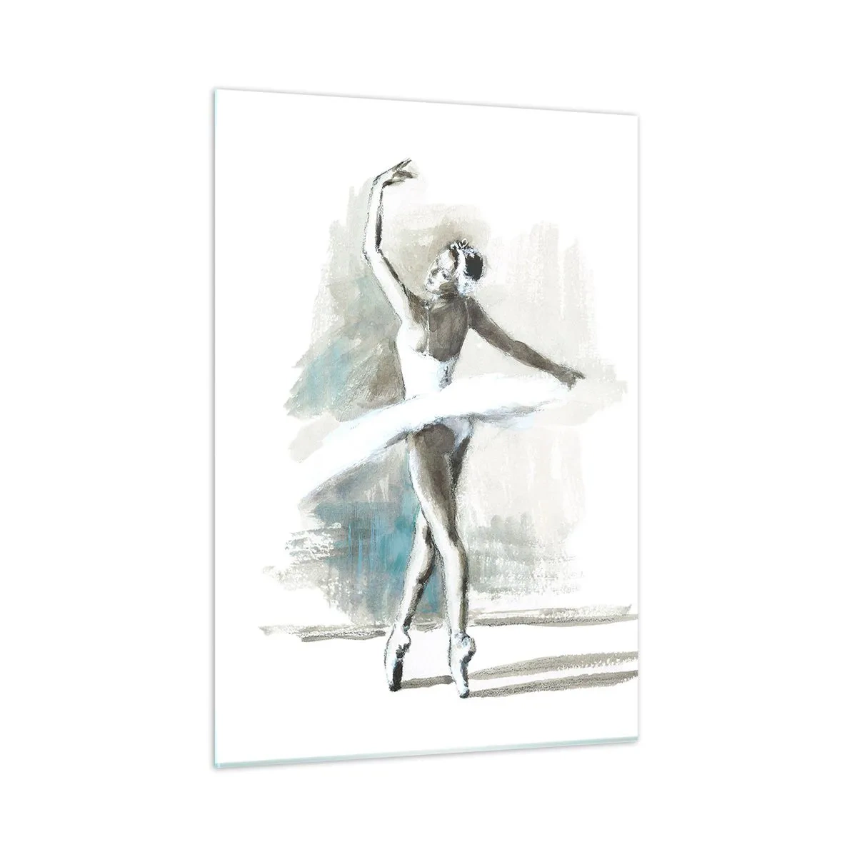 Obraz na skle - Zakliata do labute - 50x70 cm