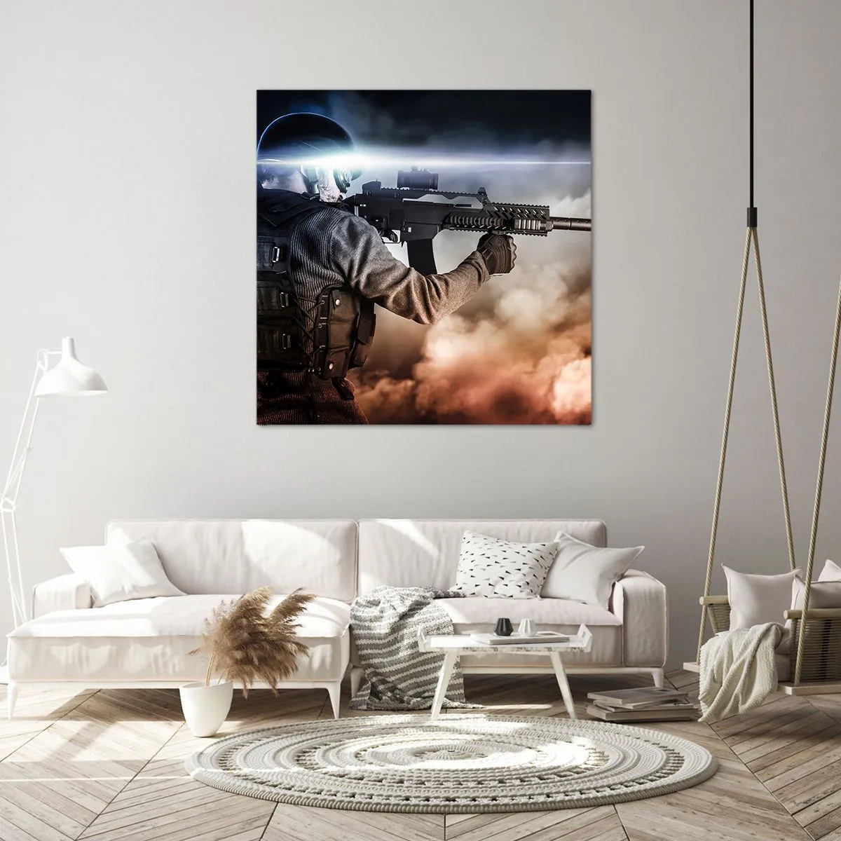 Obraz na plátne - Proste hrdina - 70x70 cm