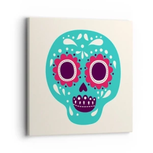 Obraz na plátne - Život – zábava až do smrti - 40x40 cm