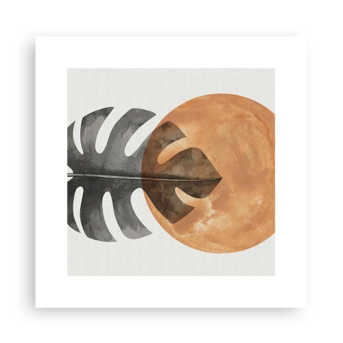 Plagát - Vždy slnko - 30x30 cm