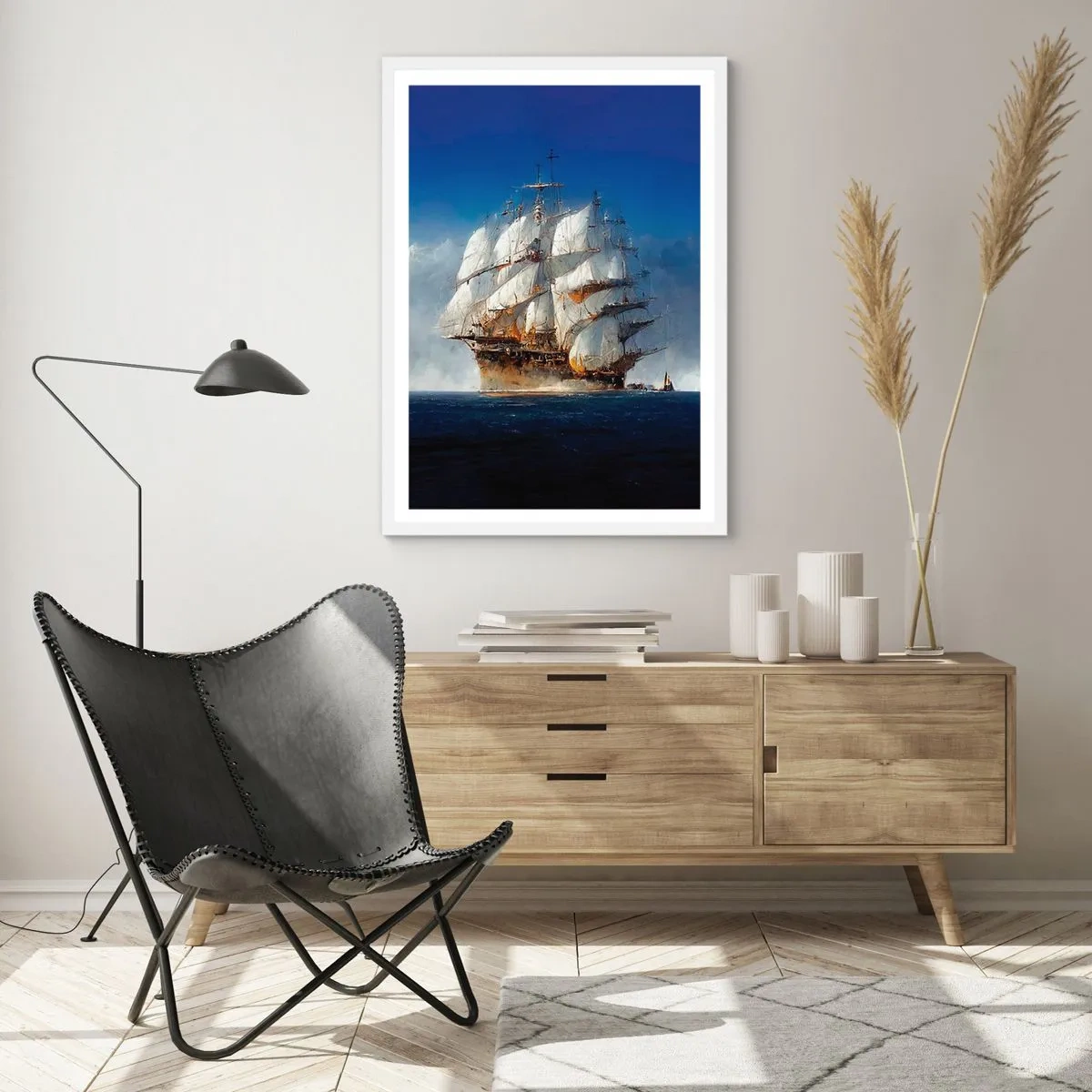 Plagát v bielom ráme - The great glory! - 50x70 cm