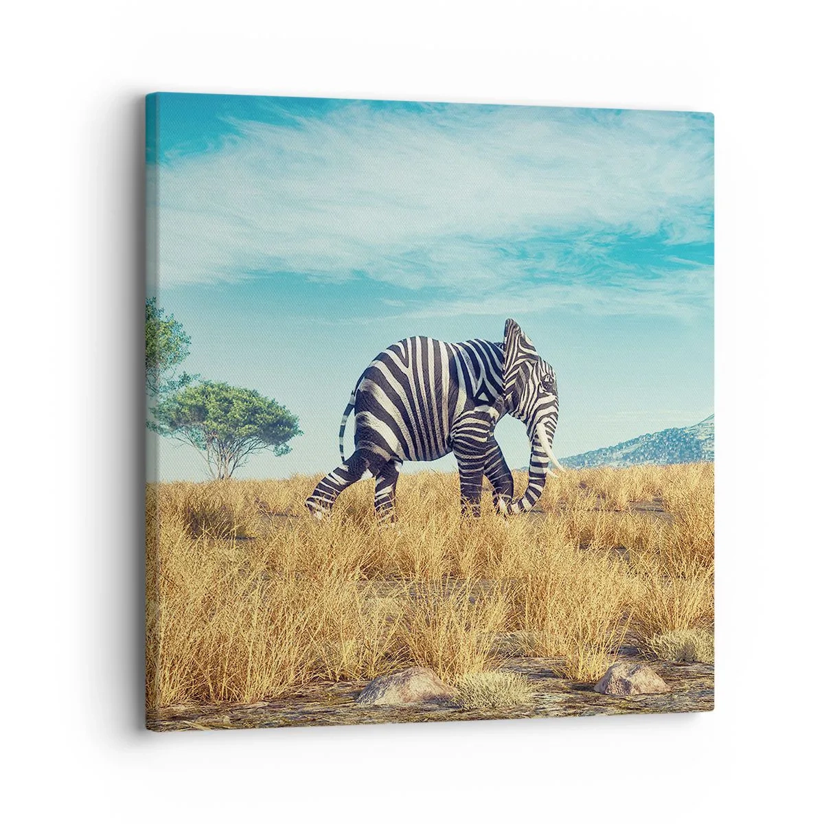 Obraz na plátne - Šedá už nie je v móde - 30x30 cm