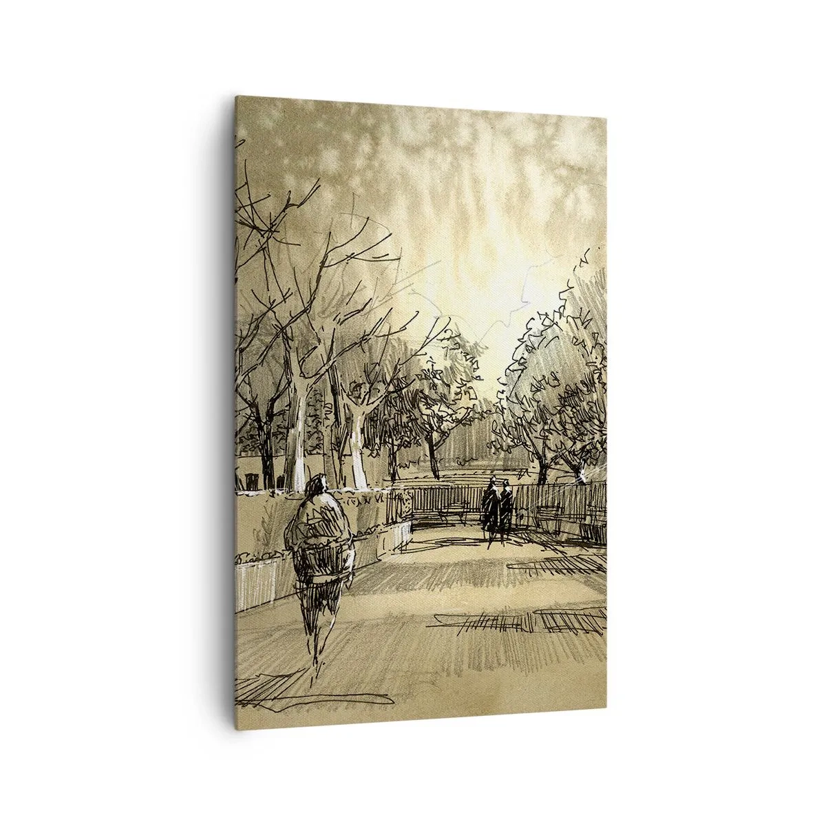 Obraz na plátne - Pierkom zastavený okamih - 80x120 cm