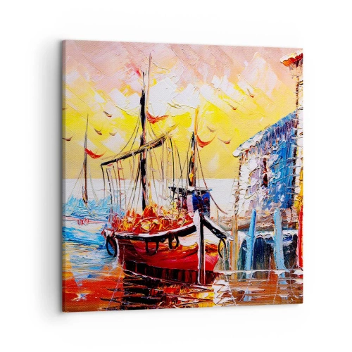 Obraz na plátne - Šťastný návrat - 50x50 cm