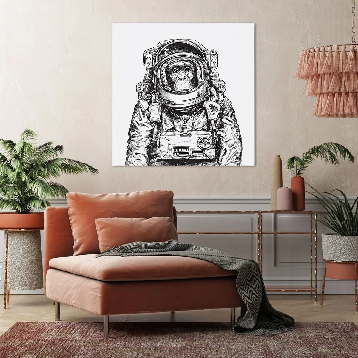 Obraz na plátne - Alternatívny vývoj - 70x70 cm