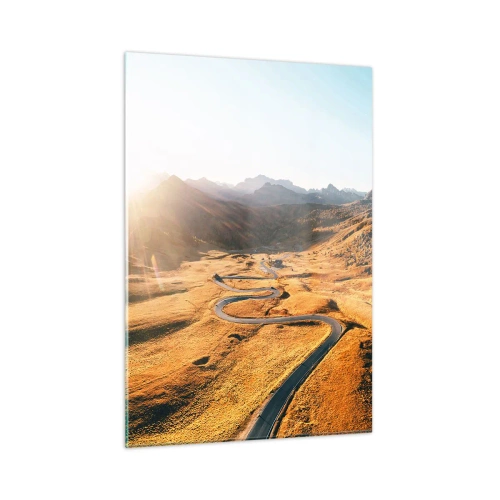 Obraz na skle - V zlatom údolí - 50x70 cm